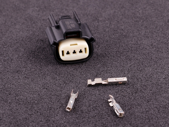 MaxxECU 1601 Connector 3-way socket housing (Coyote ignition coil)