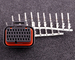 MaxxECU 2419 connector for stand alone MaxxECU GEN2 Race ECU's (connector 4) (34-pin superseal 1.0)