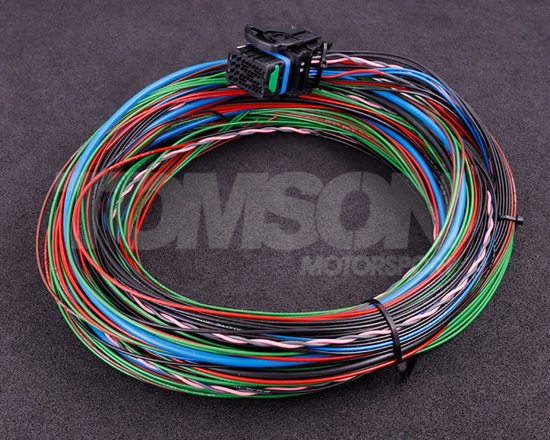 MaxxECU 1467 flying lead wiring harness for MaxxECU PRO ecus connector 4 (extra in/out, CAN 2, KNOCK)