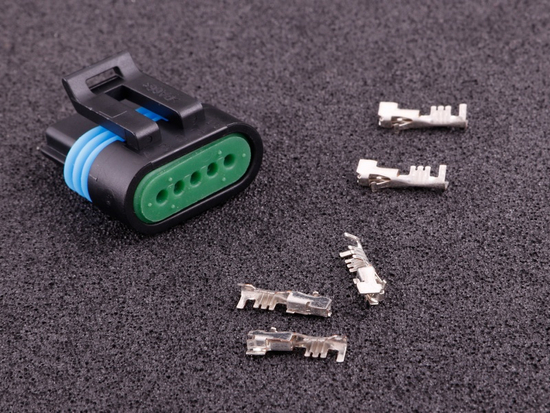 MaxxECU 1032 Connector 5-way socket housing (mototron ignition coil)