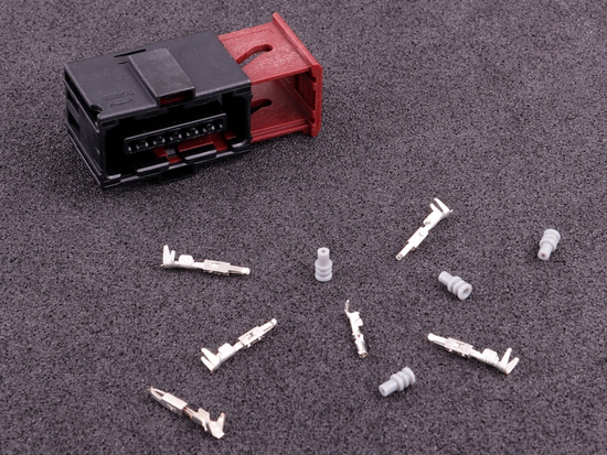 MaxxECU 1952 Connector 6-way socket housing (Hella E-pedal)