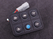 MaxxECU 2010 CAN keypad (6 keys) multi color LED RGB
