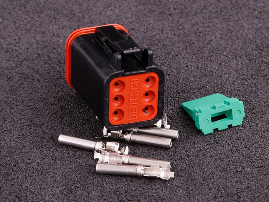 MaxxECU 2276 Connector 6-way socket housing DT06-6S-E004