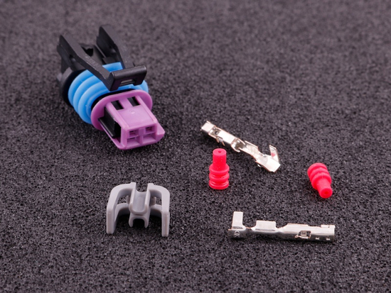 MaxxECU 1929 Connector 2-way socket housing (LSx CLT)