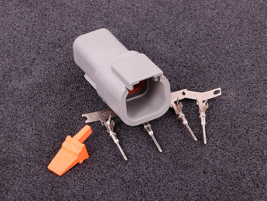 MaxxECU 2019 Connector 4-way pin housing DTM04-4P