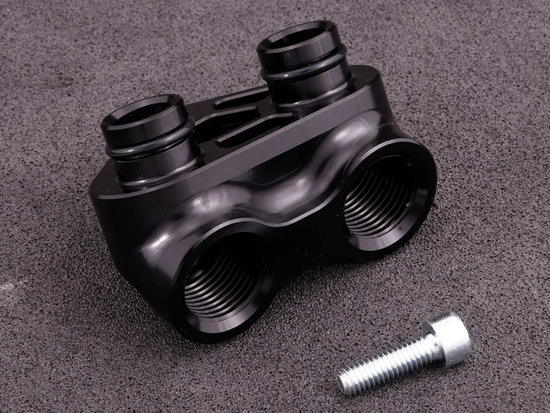 MaxxECU 2327 8HP oil cooler adapter 8HP75 BMW X5/X6 AWD N57 (Type 4)