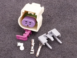 MaxxECU 1937 Connector 2-way socket housing (LSx knock sensor)
