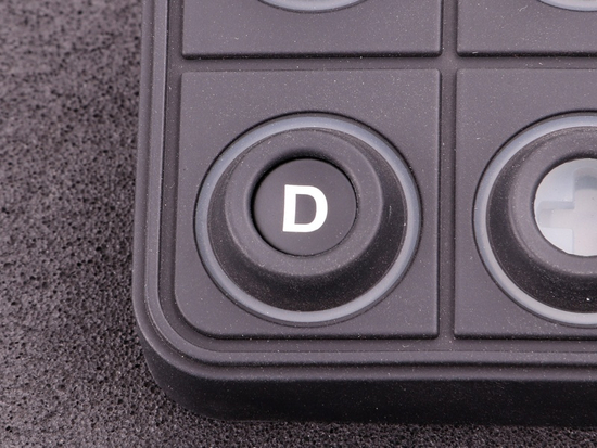 MaxxECU 2281 CAN keyboard insert (key) "D"