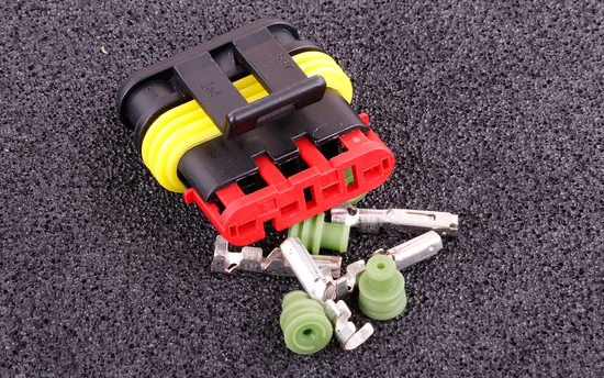 MaxxECU 1970 Connector 4-way socket housing Superseal