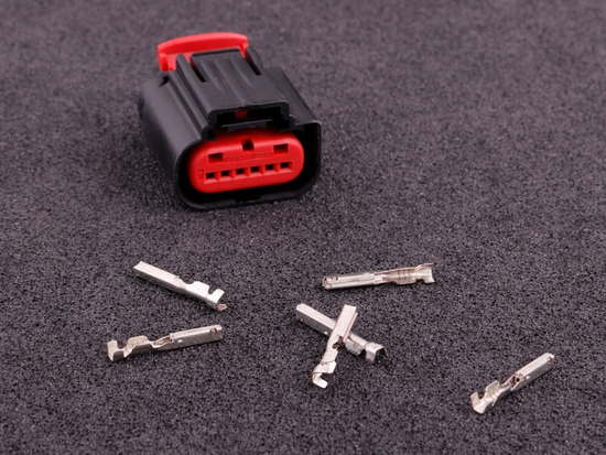 MaxxECU 1600 Connector 6-way socket housing (Coyote E-Throttle)