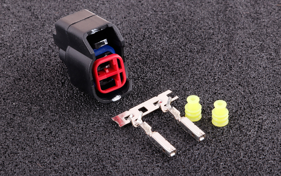 MaxxECU 1691 Connector 2-way socket housing USCAR (injectors)